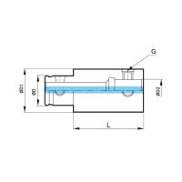 EXT9080F Extension Bar for Dinox Modular Finish Boring & Back Boring System - FBH/B Series (Dine) - 0